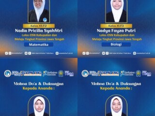 Prestasi Membanggakan: 4 Murid SMA Islam Al Azhar 7 Solo Baru Melaju ke OSN Tingkat Provinsi