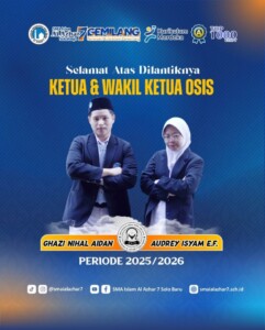 Pelantikan Pengurus OSIS, MPK, dan Dewan Ambalan SMA Islam Al Azhar 7 Solo Baru Masa Bakti 2025–2026