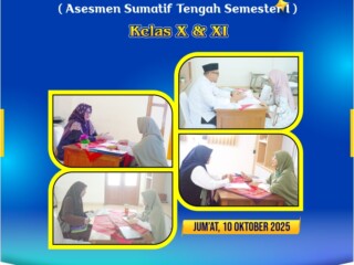 Pembagian Buku Laporan Prestasi (BLP) ASTS di SMA Islam Al Azhar 7 Sukoharjo